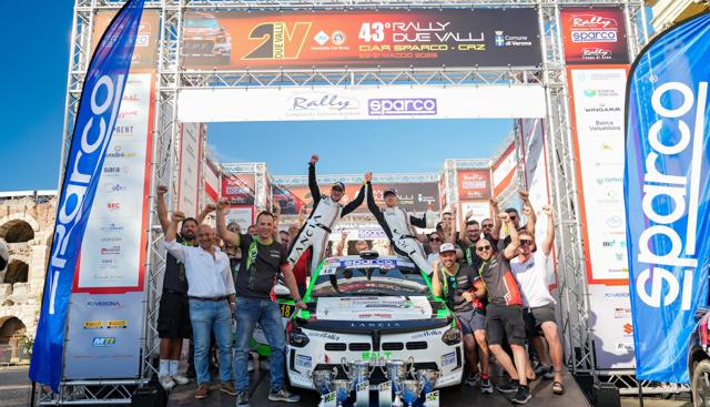 Pesavento domina il Rally Due Valli: successo nella Due Ruote Motrici con Lancia Ypsilon Rally4